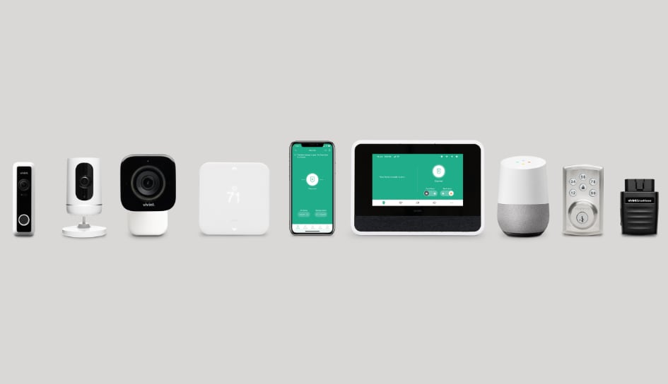 Vivint home security product line in Joliet